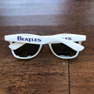 White Rockstar Cheer Beatles Sunglasses